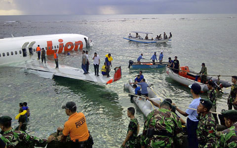 Lion Air yang Jatuh adalah Pesawat Baru, Tiba di Indonesia 23 Maret 2013